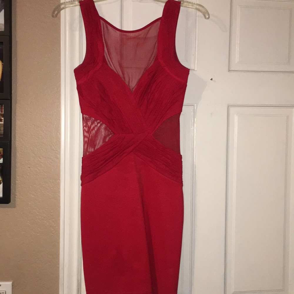 Red dress